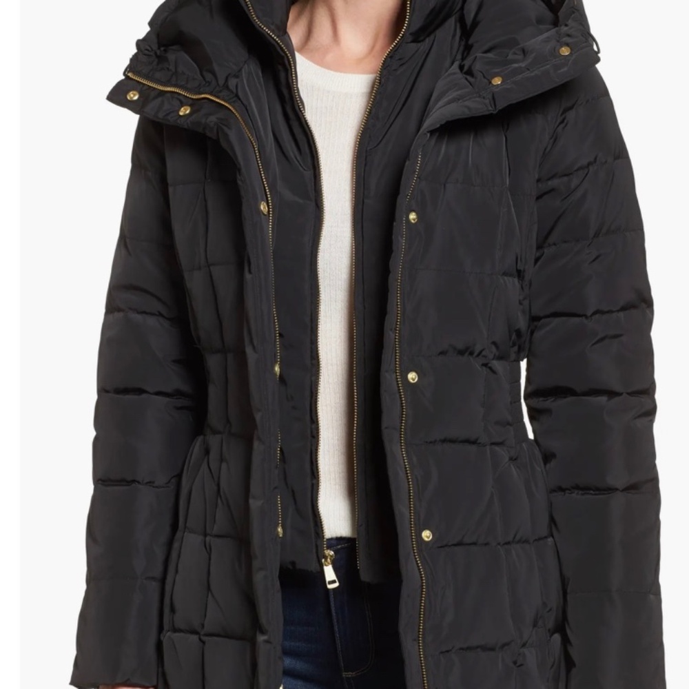 Cole Haan - Hooded Down & Feather Jacket